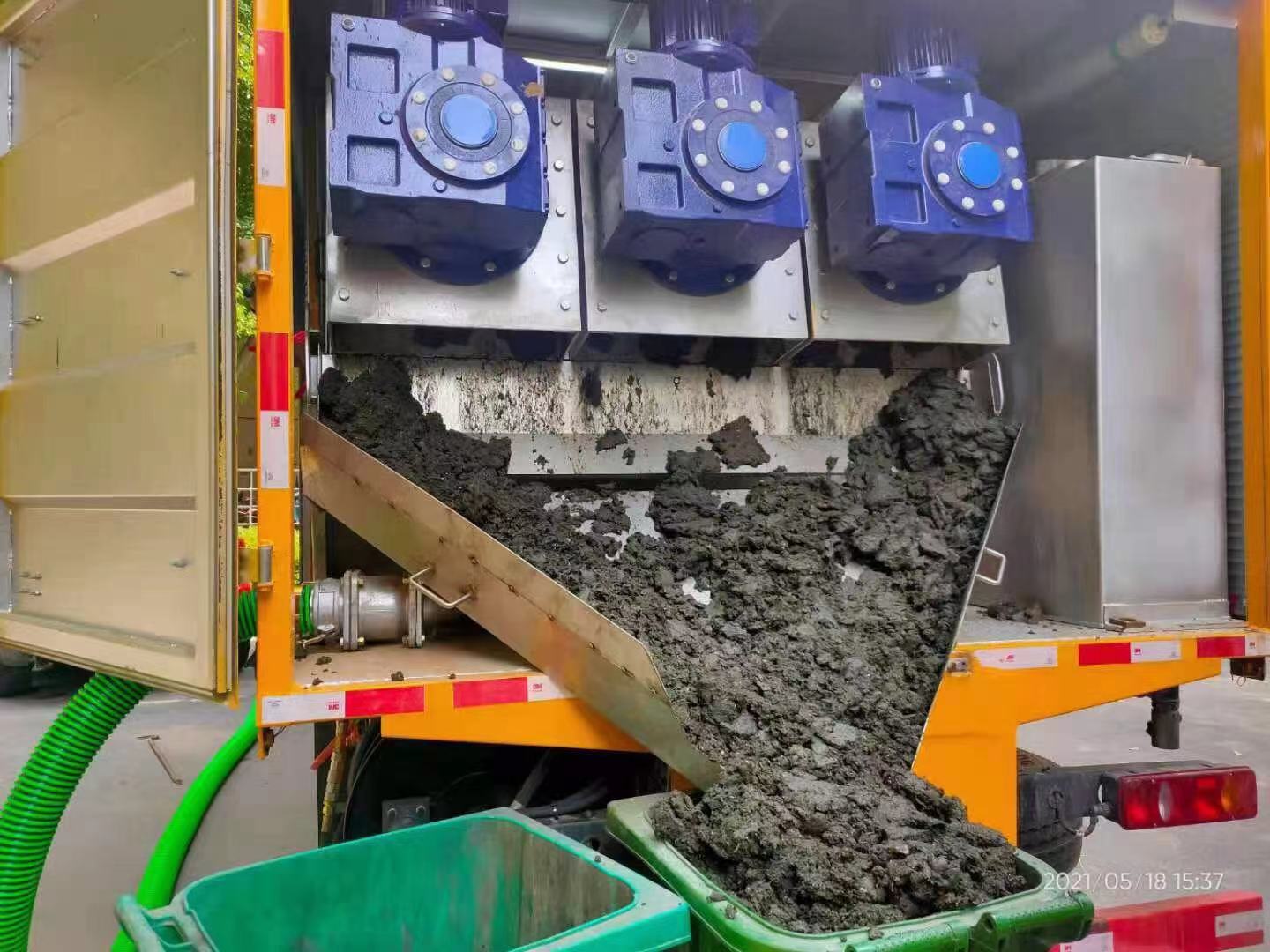 治多化粪池清掏城市维护站-泥浆净化干湿分离处理